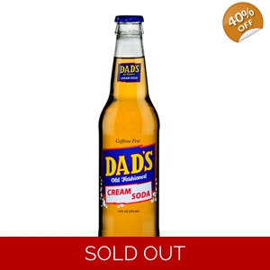 Dad's Old Fashioned Cream Soda - 355ml Soft Drink Bottle